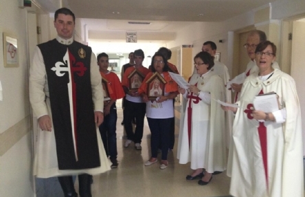 “Louvor com Maria” a visita de Nossa Senhora de Fátima ao Hospital Unimed