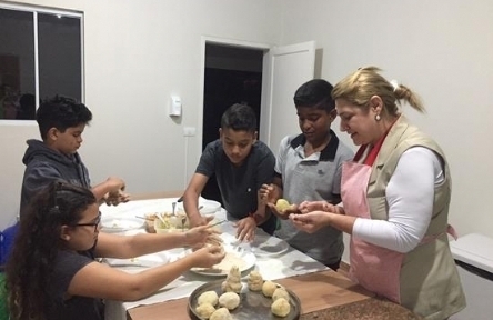 Programa Adolescente - oficina culinária