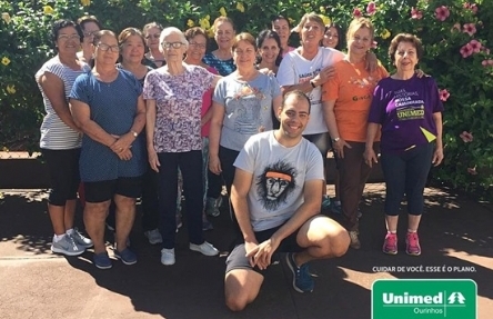 Turma destaque da atividade física do Viver Bem: Março