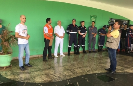 Simulado de incêndio é realizado no Hospital Unimed de Ourinhos