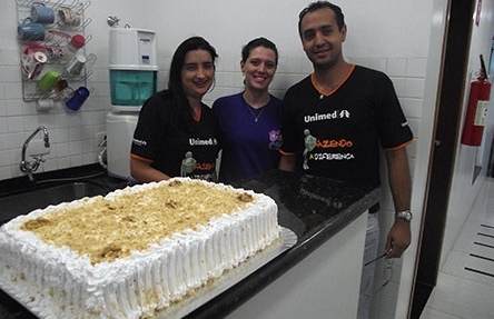 Unimed Ourinhos comemora aniversariantes do mês de Dezembro