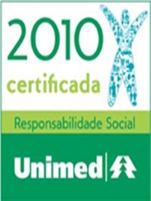 A Unimed Ourinhos  fez jus à obtenção do Selo de Responsabilidade Social 2010