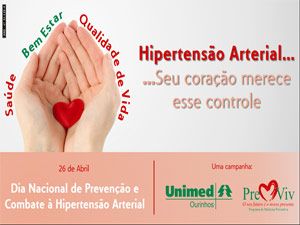 Hipertensão: Seu coração merece esse controle.